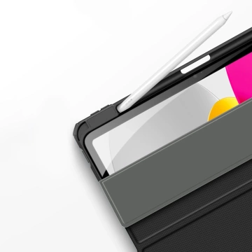 Dux Ducis Toby Hülle iPad 10.9'' 2022 (10 Gen.) Hülle mit Platz für Apple Pencil Stylus Smart Cover Ständer Pink