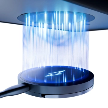 Etui für Apple iPhone 15 Pro Max 3mk Smoke Case Mag