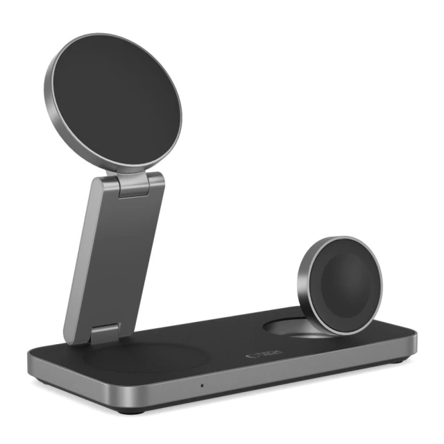 Ładowarka Indukcyjna 3w1 Tech-Protect QI15W-A47 MagSafe Czarna