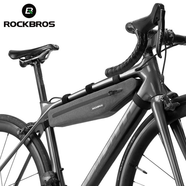Rockbros AS-052 Rahmen-Fahrradtasche 1,5L Grau Wasserdicht