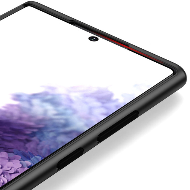 Odporne Etui obudowa 3mk Satin Amor Case+ do Samsung Galaxy S22 Ultra Black