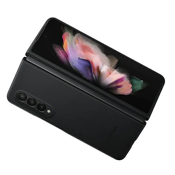 Etui Samsung EF-VF926LBEGWW do Samsung Galaxy Z Fold 3 czarny/black Leather Cover