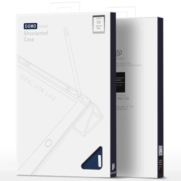 Dux Ducis Domo faltbare Hülle mit Platz für einen Eingabestift für Samsung Galaxy Tab S9 Plus, schwarz