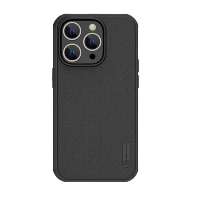 Nillkin Super Frosted Shield Pro Hülle für Apple iPhone 14 Pro Max (Schwarz)