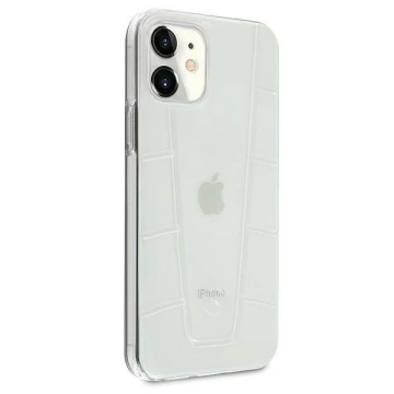 Etui ochronne Mercedes MEHCP12SCLCT do Apple iPhone 12 Mini 5,4" clear hardcase Transparent Line