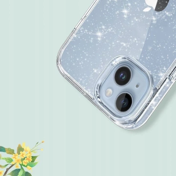 Hülle Flexair Hybrid für Samsung Galaxy S23 FE Glitter