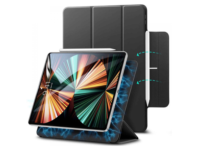 Etui obudowa magnetyczna Pencil ESR Rebound do iPad Pro 12.9 2020 / 2021 / 2022 / iPad Air 13 2024 Black