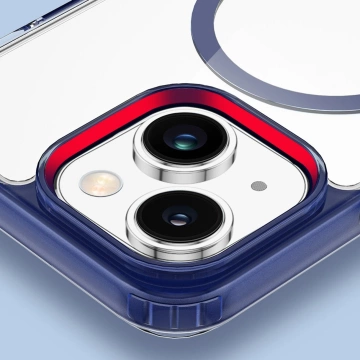 Dux Ducis Clin2 Hülle iPhone 14 Plus Magnetische MagSafe Hülle blau