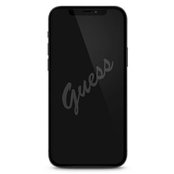 Guess Tempered Glass GUSPP12LSLTR iPhone 12 Pro Max 6,7 "Vintage Magic Logo
