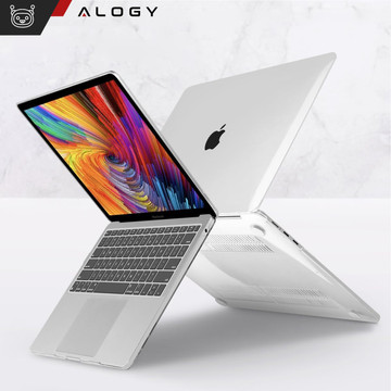 Hülle für MacBook Air 15 M2 2023 A2941 Hülle Gehäusedeckel Klar Alogy Hard Cover Transparent