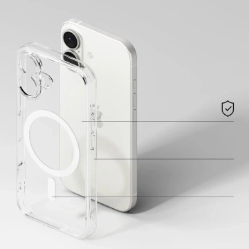Etui Ochronne do iPhone 17 Ringke Fusion Magnetic MagSafe Clear