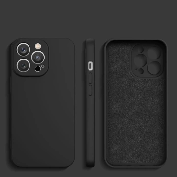 Silikonhülle für Samsung Galaxy A34 5G Silikonhülle schwarz