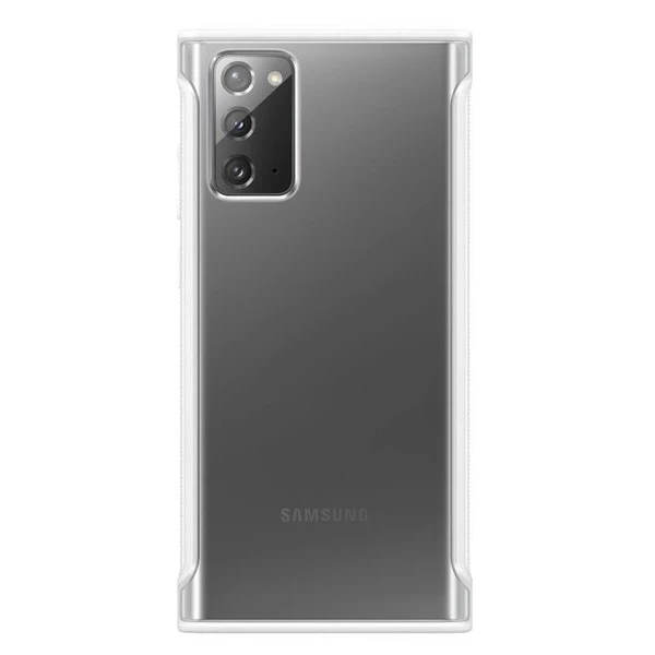 Samsung Case EF-GN980CW für Samsung Galaxy Note 20 N980 weiß/weiß Klare Schutzhülle