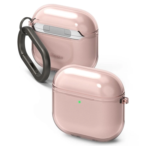 Apple AirPods 4 Hülle Ringke Air Pink Karabiner
