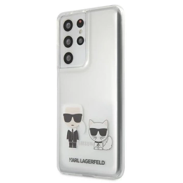 Karl Lagerfeld KLHCS21LCKTR S21 Ultra G998 Hartschalenkoffer Transparent Karl