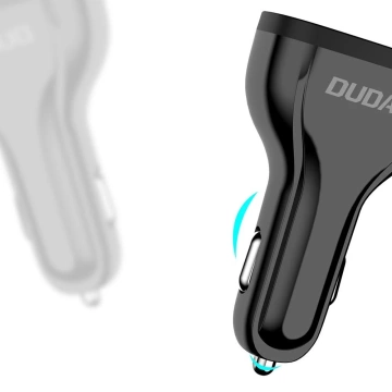 Dudao Autoladegerät Quick Charge Quick Charge 3.0 QC3.0 2.4A 18W 3x USB weiß (R7S weiß)