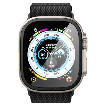 Szkło hartowane spigen glas.tr slim pro apple watch ultra (49 mm) black