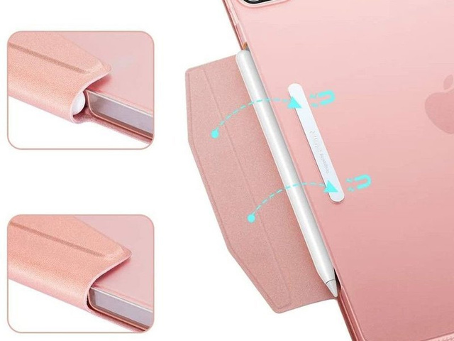 Etui obudowa ESR Yippee do Apple iPad Pro 12.9 2020 / 2021 / 2022 / iPad Air 13 2024 Rose Gold