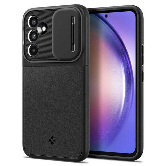 Spigen Optik Armor Schutzhülle für Samsung Galaxy A54 5G Schwarz