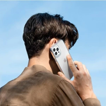 UNIQ Hülle Air Fender iPhone 13 Pro Max 6.7 "grau / rauchgrau