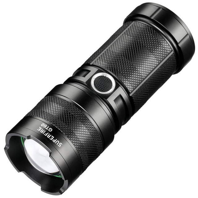Superfire GT60 Taschenlampe, 2600 lm, USB-C