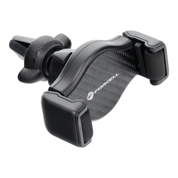 FORCELL F-GRIP Carbon H-CF509 Autohalterung für Kühlergrill, Schwarz