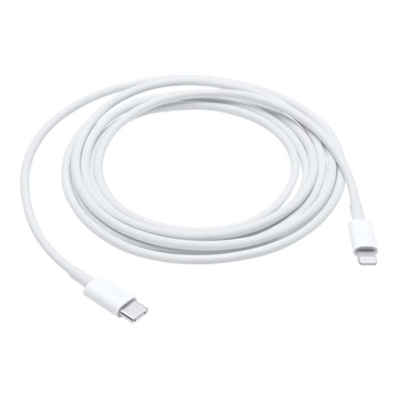 2x Kabel 100cm USB-C do Lightning PowerDelivery do Apple iPhone USB Data Charging Cable PD 20W Biały