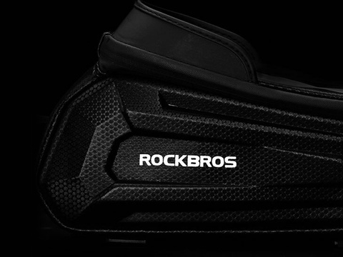 Koffertasche Fahrradtasche Handyhalter am Rahmen RockBros B68 Black