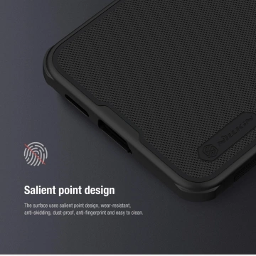 Nillkin Super Frosted Shield Pro Panzerhülle für Samsung Galaxy S24 – Schwarz