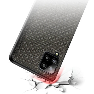 Dux Ducis Fino Schutzhülle mit Nylonbezug für Samsung Galaxy A42 5G grün