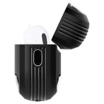 Etui ochronne Spigen Rugged Armor für Apple AirPods Pro 1 / 2 Mattschwarz