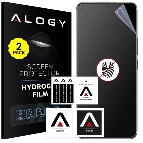 2x Folia "MATOWA" do Honor 200 Hydrożelowa Alogy HydroSkin Matte Pro™ na ekran do etui "BEZ ODCISKU PALCÓW"
