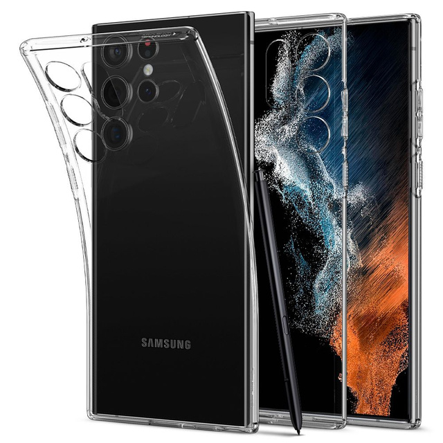 Etui do Samsung Galaxy S22 Ultra Spigen Liquid Crystal Clear