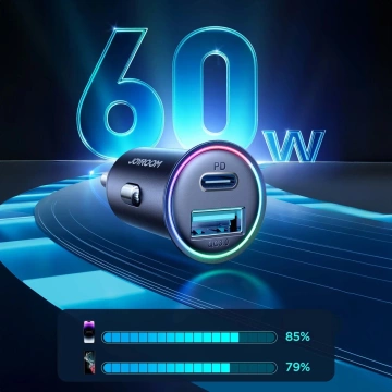 Joyroom JR-CCN04 60W USB-A Mini-Autoladegerät