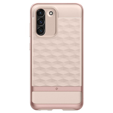 Eingebaut in Spigen Caseology Parallax für Samsung Galaxy S21 FE Indi Pink