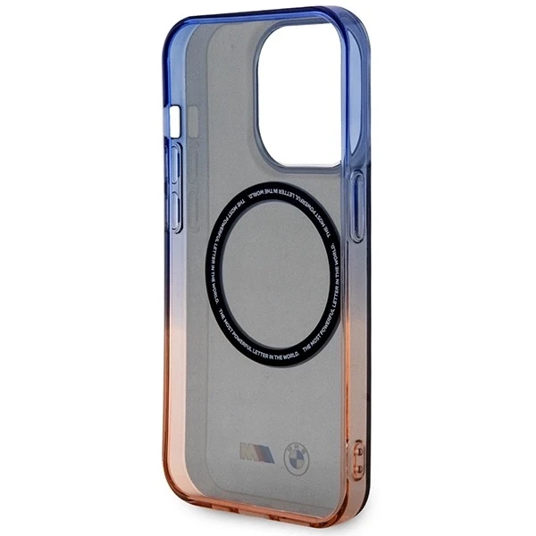 Etui BMW BMHMP14XHTGE do Apple iPhone 14 Pro Max 6.7" hardcase Gradient Bumper MagSafe