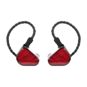 TRUTHEAR Zero RED Dual-Driver Hi-Fi-In-Ear-Kopfhörer mit Kabel, Rot