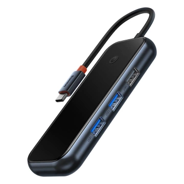 Hub 5w1 Baseus AcmeJoy-Serie USB-C bis 2xUSB 3.0 USB 2.0 USB-C PD HDMI (klein)