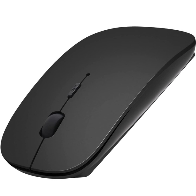 Myszka mysz bezprzewodowa komputerowa Alogy Mouse Bluetooth do laptopa tabletu Czarna