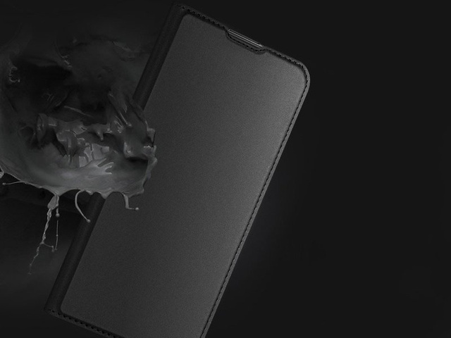 Etui ochronne z klapką Dux Ducis Skin skórzane do Samsung Galaxy A41 Czarne