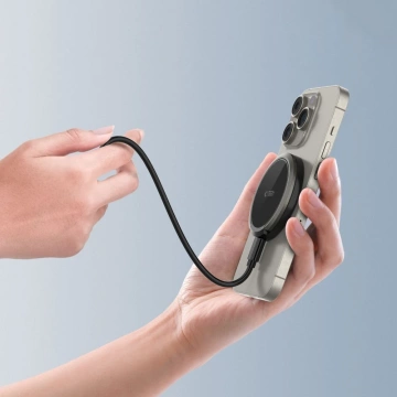 MagSafe Tech-Protect Ladegerät QI15W-A33 Schwarz 15W Ständer