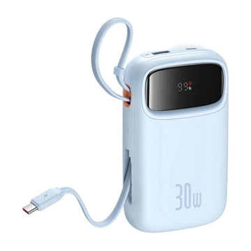 Baseus QPow 2 Powerbank 10000 mAh 30 W 2xUSB-C Blau