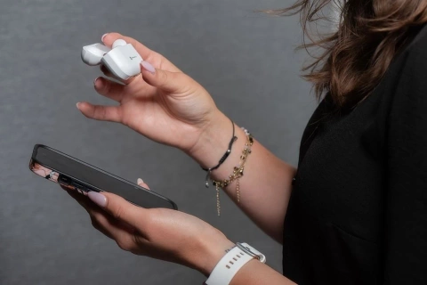 Forcell F-Audio TWS Master Pro Kabellose In-Ear-Kopfhörer Weiß