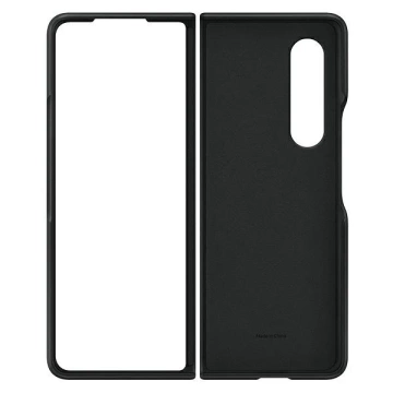 Samsung Hülle EF-VF926LBEGWW für Samsung Galaxy Z Fold 3 schwarz/schwarz Lederhülle