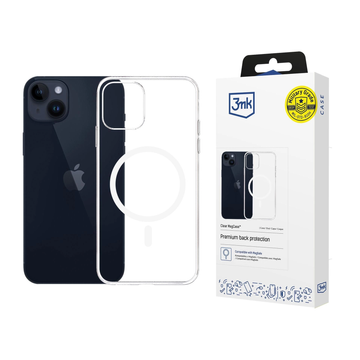 Schutzhülle für Apple iPhone 14 3mk Clear MagCase