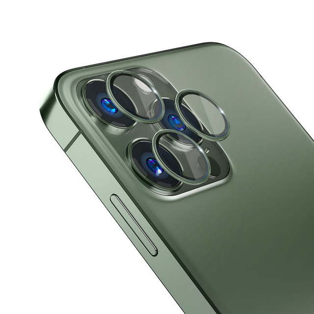 Szkło ochronne na obiektyw telefonu 3mk Lens Protection Pro do Apple iPhone 13 Pro / 13 Pro Max Alphine Green
