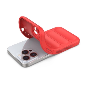 Magic Shield Case Hülle für iPhone 13 Pro Max flexible gepanzerte Hülle rot