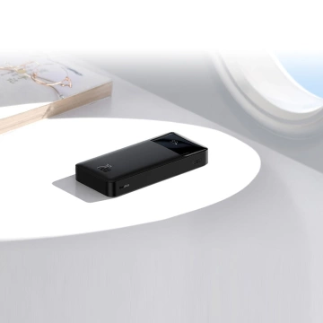 Powerbank mit Schnellladung Baseus Bipow 10000mAh 20W weiß (Overseas Edition) USB-A - Micro USB Kabel 0,25m weiß (PPBD050502)