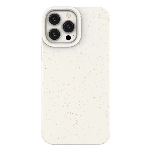 Eco Case für iPhone 14 Plus Weiße abbaubare Silikonhülle