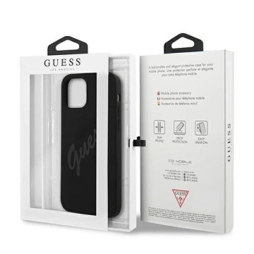 Ratet mal, GUHCP12LLSVSBK iPhone 12 Pro Max 6,7" czarny/schwarz Hardcase Script Vintage
